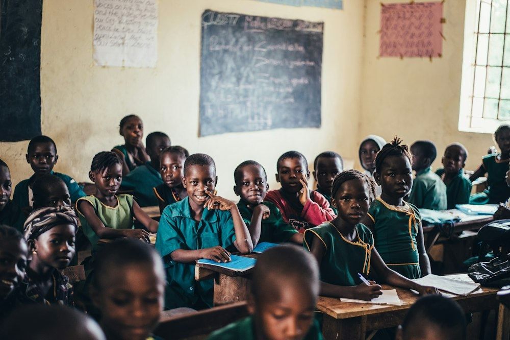 Students in classroom